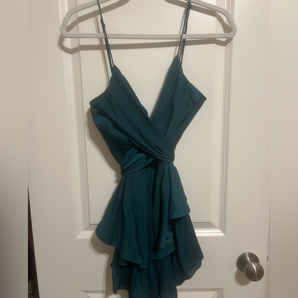 American Threads: Turquoise Romper